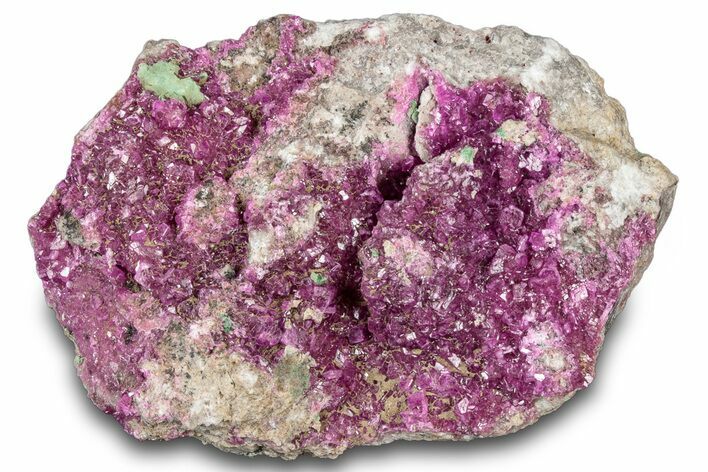 Green Kolwezite on Vibrant Cobaltoan Dolomite - DR Congo #317816